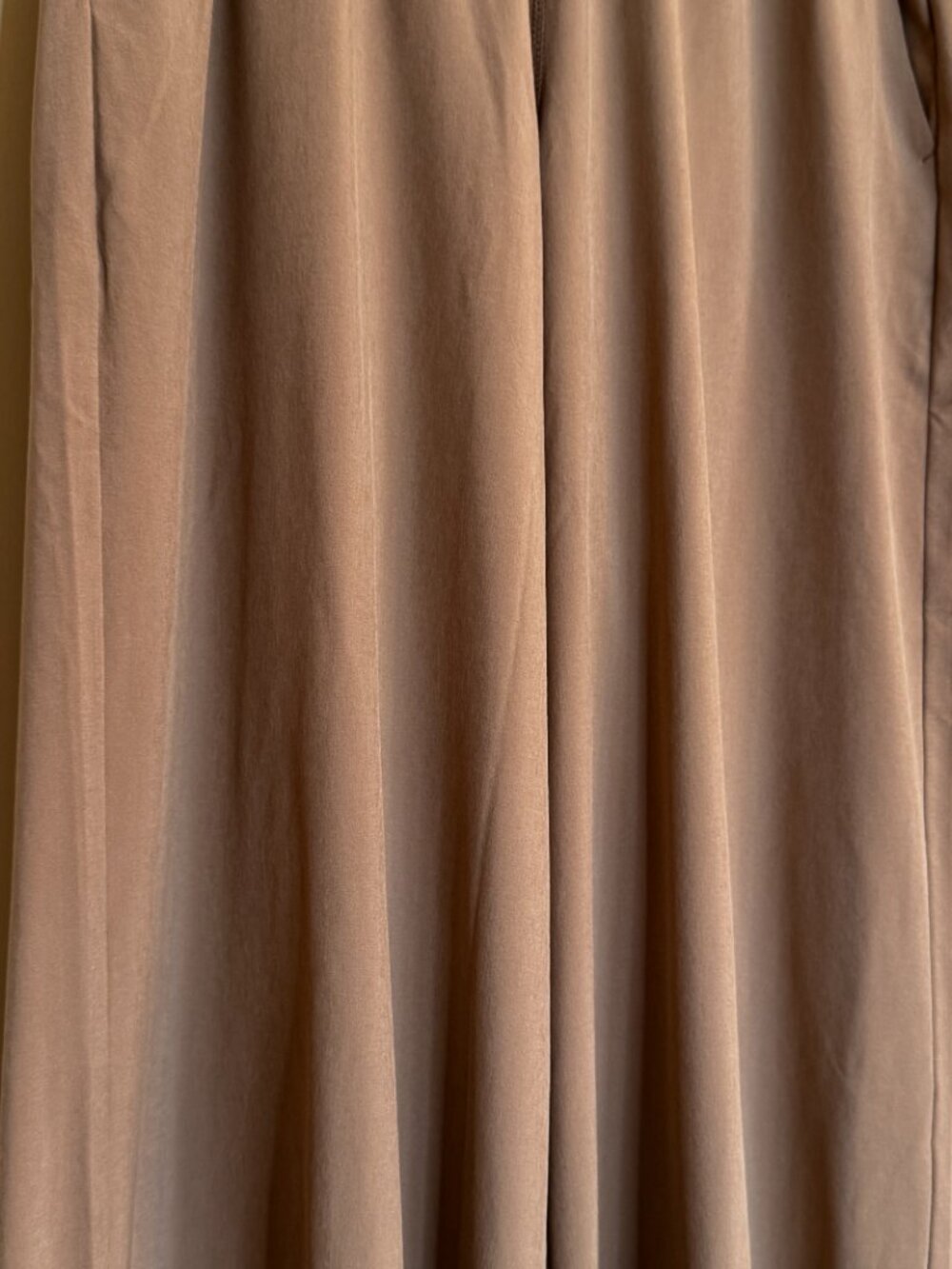Vuori Womens Villa Wide Leg Pants Sorrel Brown Lightweight Stretch Size XS - Picture 5 of 16